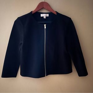 PHILOSOPHY REPUBLIC CLOTHING BLACK JACKET PETITE